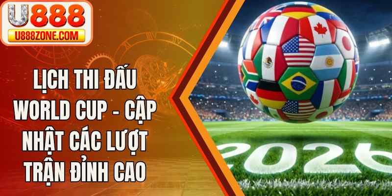 Lịch Thi Đấu World Cup – Cập Nhật Các Lượt Trận Đỉnh Cao